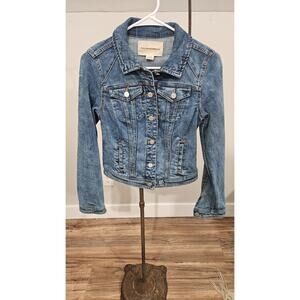 Pilcro And The Letterpress Size S Cropped Jean Jacket